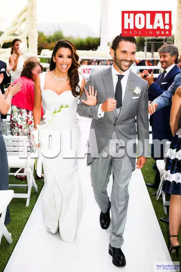 Eva Longoria is married! See first photos from her private wedding in Mexico